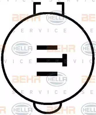 BEHR HELLA Service 8FK 351 110-781 - Compressore, Climatizzatore www.autoricambit.com