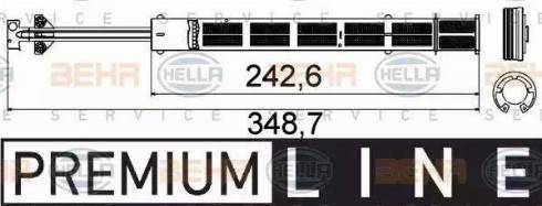 BEHR HELLA Service 8FT 351 192-561 - Essiccatore, Climatizzatore www.autoricambit.com