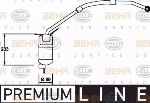 BEHR HELLA Service 8FT 351 335-001 - Essiccatore, Climatizzatore www.autoricambit.com