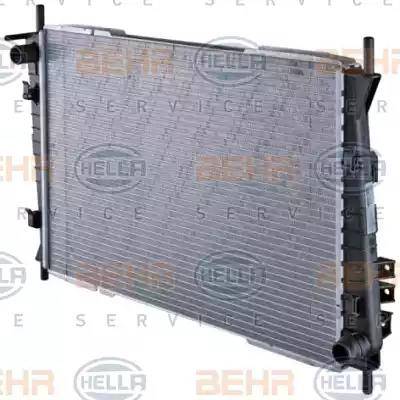 BEHR HELLA Service 8MK 376 764-141 - Radiatore, Raffreddamento motore www.autoricambit.com