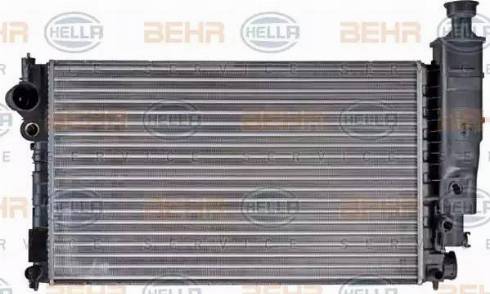 BEHR HELLA Service 8MK 376 708-681 - Radiatore, Raffreddamento motore www.autoricambit.com