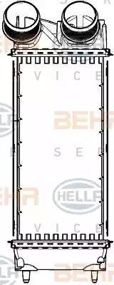 BEHR HELLA Service 8ML 376 777-351 - Intercooler www.autoricambit.com