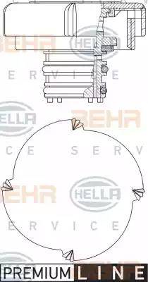 BEHR HELLA Service 8MY 376 743-451 - Tappo, serbatoio refrigerante www.autoricambit.com