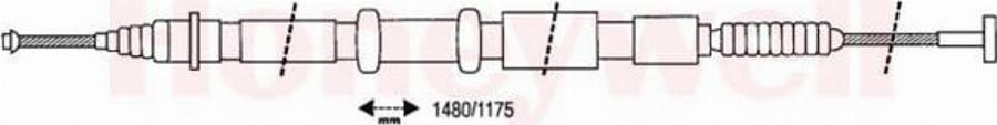 BENDIX 431364B - Cavo comando, Freno stazionamento www.autoricambit.com