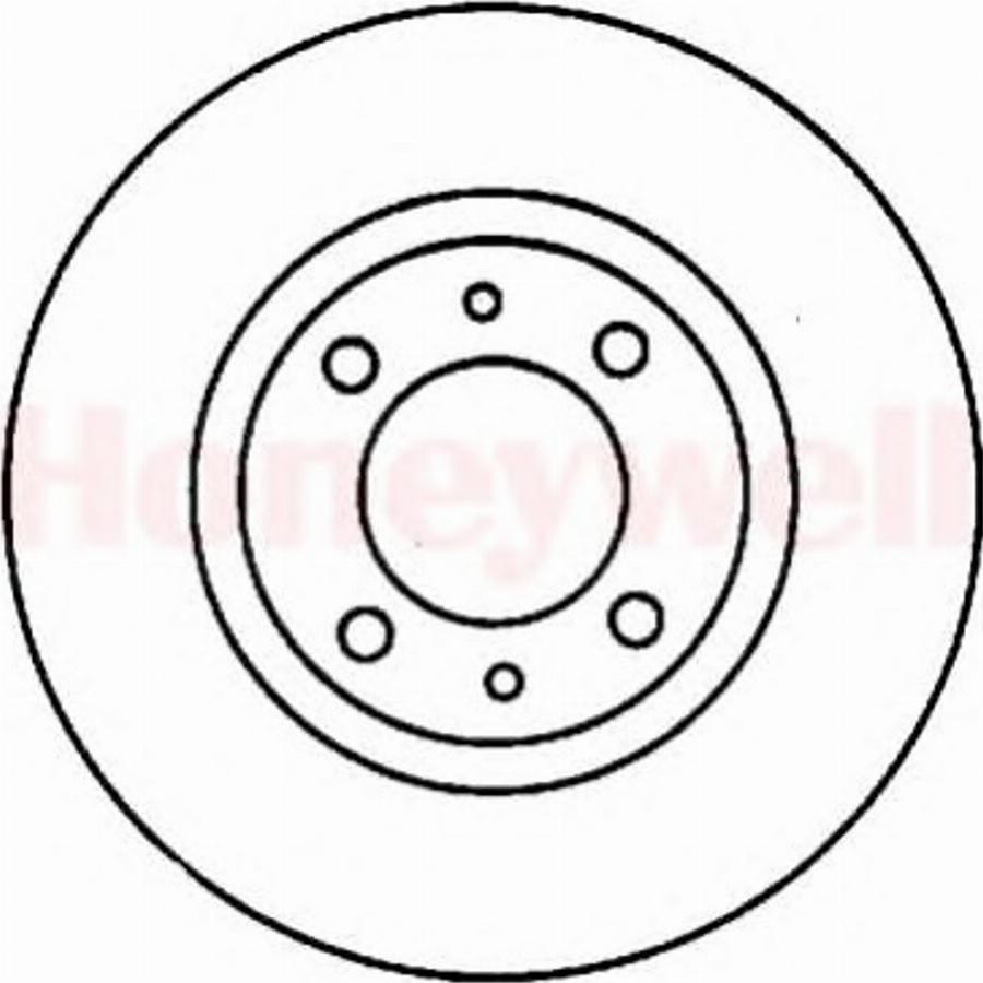 BENDIX 561501B - Discofreno www.autoricambit.com