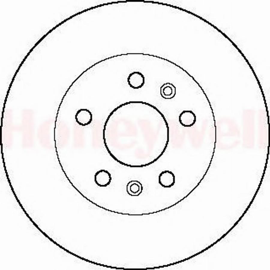 BENDIX 561073 B - Discofreno www.autoricambit.com