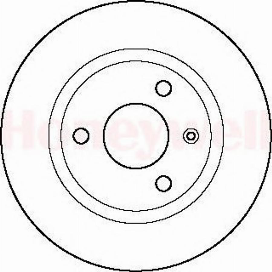 BENDIX 561359 B - Discofreno www.autoricambit.com