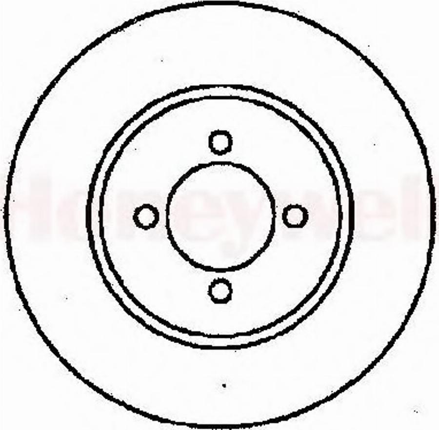 BENDIX 561375 B - Discofreno www.autoricambit.com