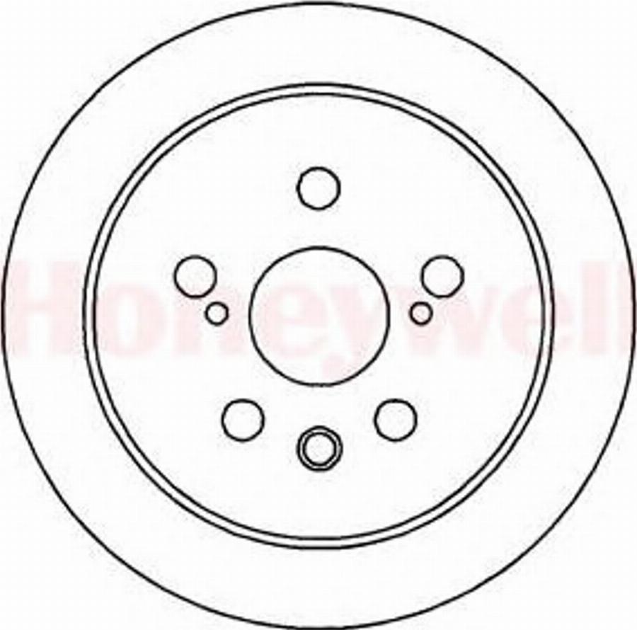 BENDIX 561739 B - Discofreno www.autoricambit.com