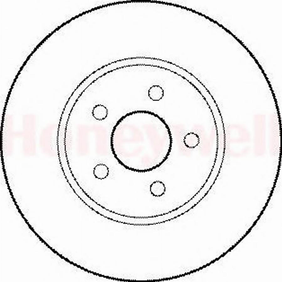 BENDIX 562180 B - Discofreno www.autoricambit.com