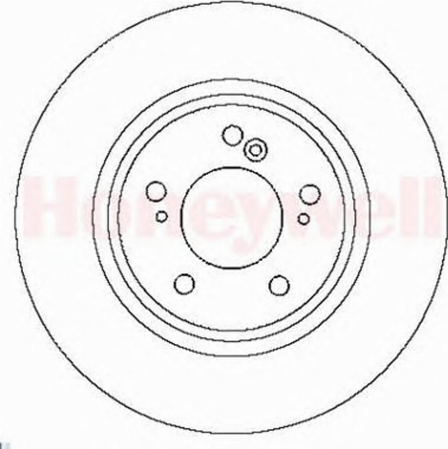 BENDIX 562283 B - Discofreno www.autoricambit.com