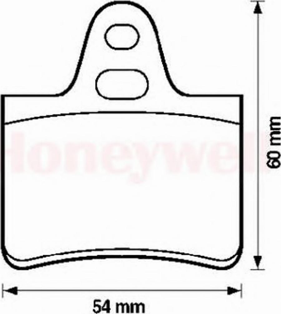 BENDIX 571220B - Kit pastiglie freno, Freno a disco www.autoricambit.com