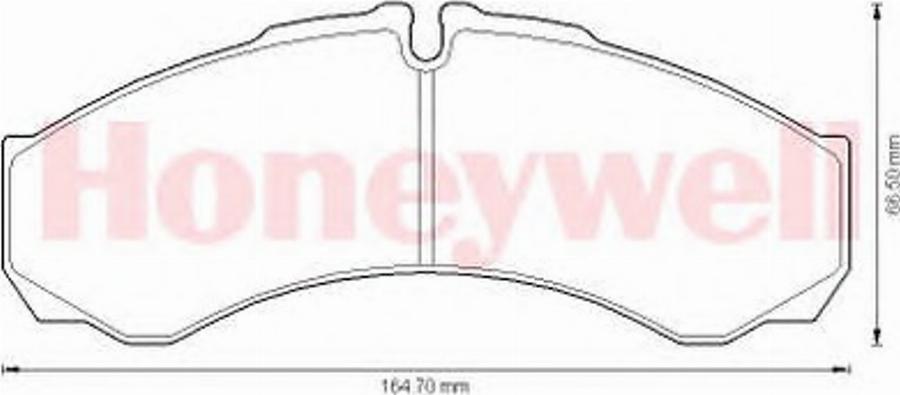 BENDIX 573505B - Kit pastiglie freno, Freno a disco www.autoricambit.com