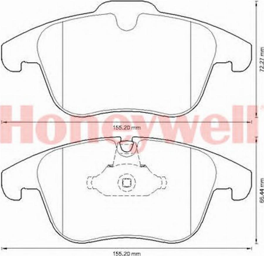 BENDIX 573311B - Kit pastiglie freno, Freno a disco www.autoricambit.com