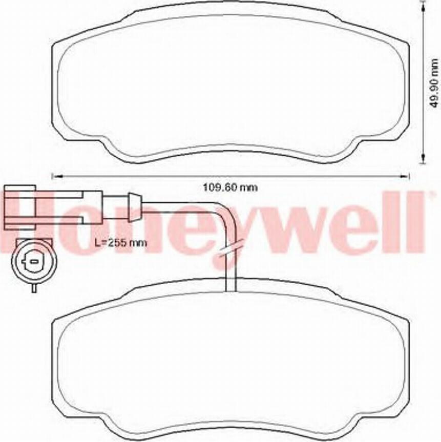 BENDIX 573318B - Kit pastiglie freno, Freno a disco www.autoricambit.com