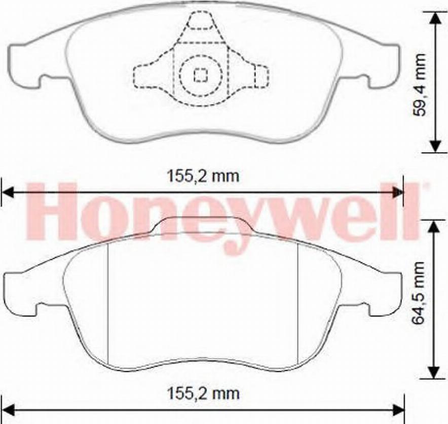 BENDIX 573268B - Kit pastiglie freno, Freno a disco www.autoricambit.com