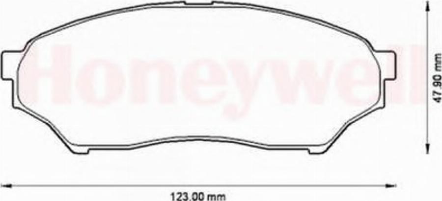 BENDIX 572499B - Kit pastiglie freno, Freno a disco www.autoricambit.com