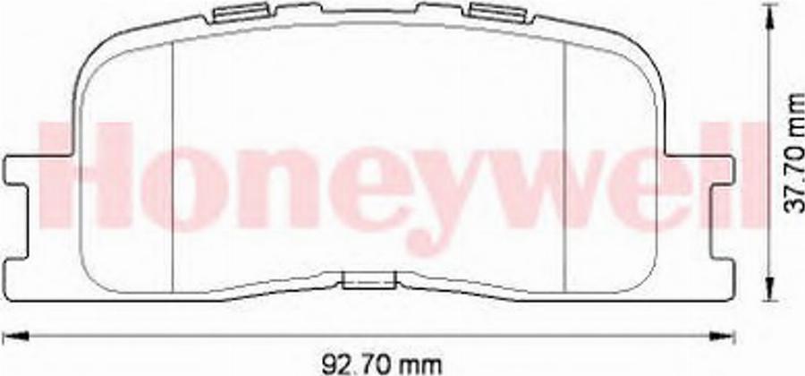 BENDIX 572583B - Kit pastiglie freno, Freno a disco www.autoricambit.com