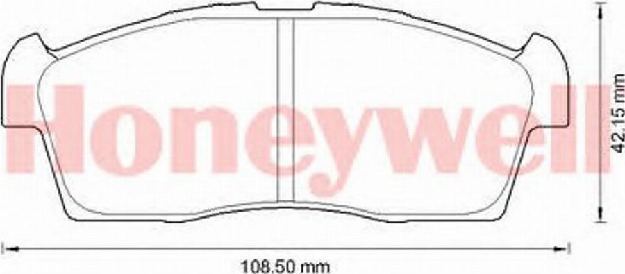 BENDIX 572611B - Kit pastiglie freno, Freno a disco www.autoricambit.com