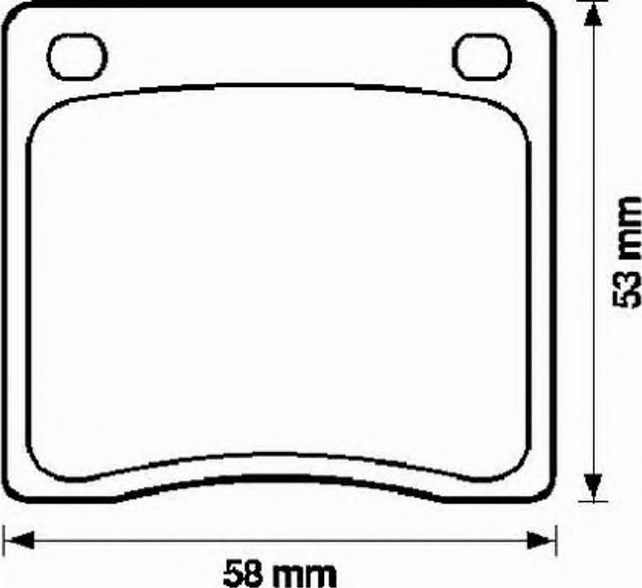 BENDIX 572101B - Kit pastiglie freno, Freno a disco www.autoricambit.com