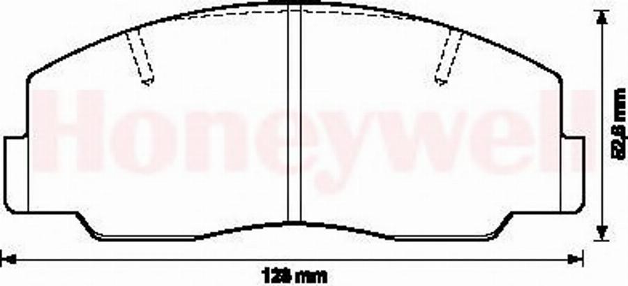 BENDIX 572297B - Kit pastiglie freno, Freno a disco www.autoricambit.com