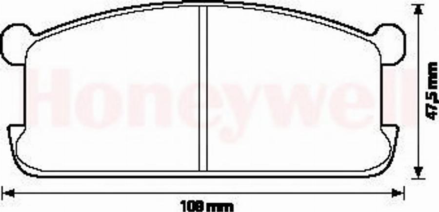 BENDIX 572216B - Kit pastiglie freno, Freno a disco www.autoricambit.com