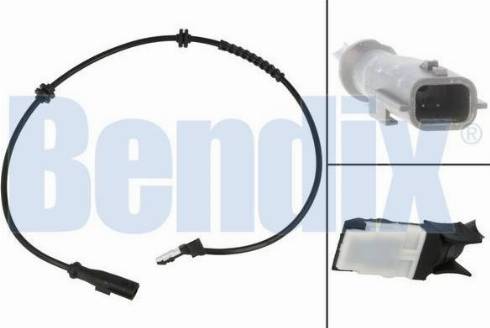 BENDIX 058523B - Sensore, N° giri ruota www.autoricambit.com
