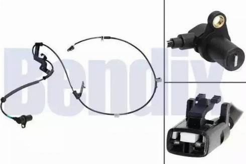 BENDIX 058662B - Sensore, N° giri ruota www.autoricambit.com