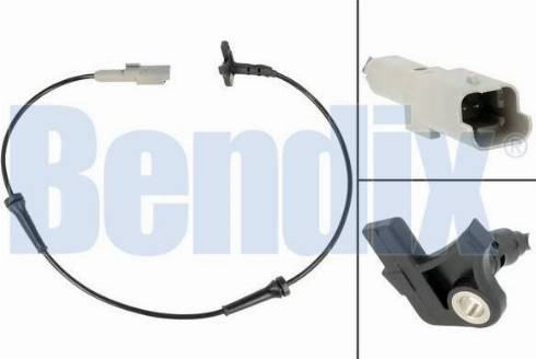 BENDIX 058680B - Sensore, N° giri ruota www.autoricambit.com