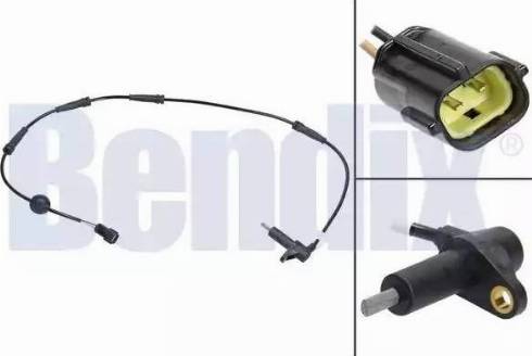 BENDIX 058622B - Sensore, N° giri ruota www.autoricambit.com