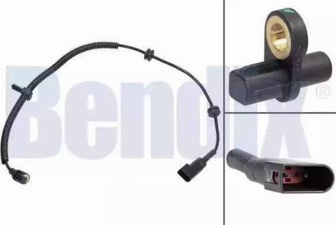 BENDIX 058027B - Sensore, N° giri ruota www.autoricambit.com