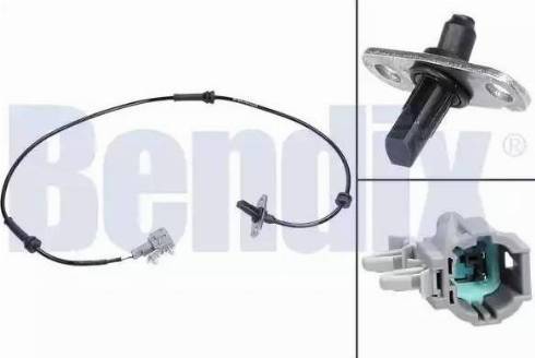 BENDIX 058399B - Sensore, N° giri ruota www.autoricambit.com