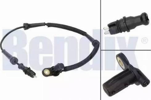 BENDIX 058282B - Sensore, N° giri ruota www.autoricambit.com