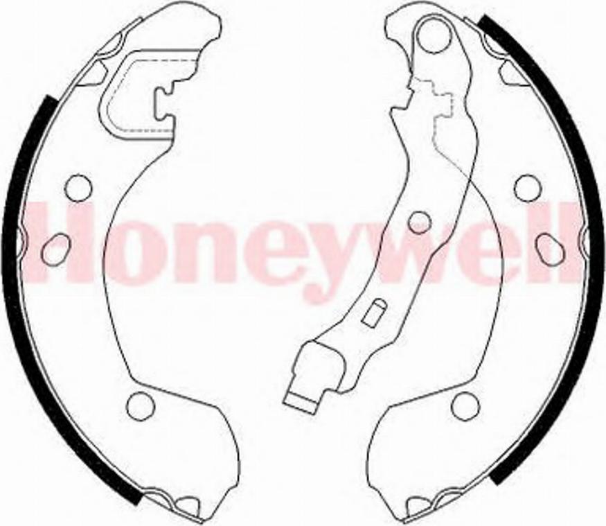 BENDIX 362459B - Kit freno, freni a tamburo www.autoricambit.com