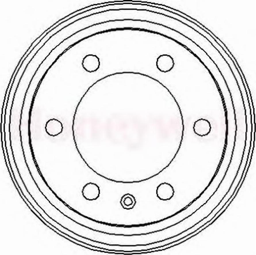 BENDIX 329009 B - Tamburo freno www.autoricambit.com