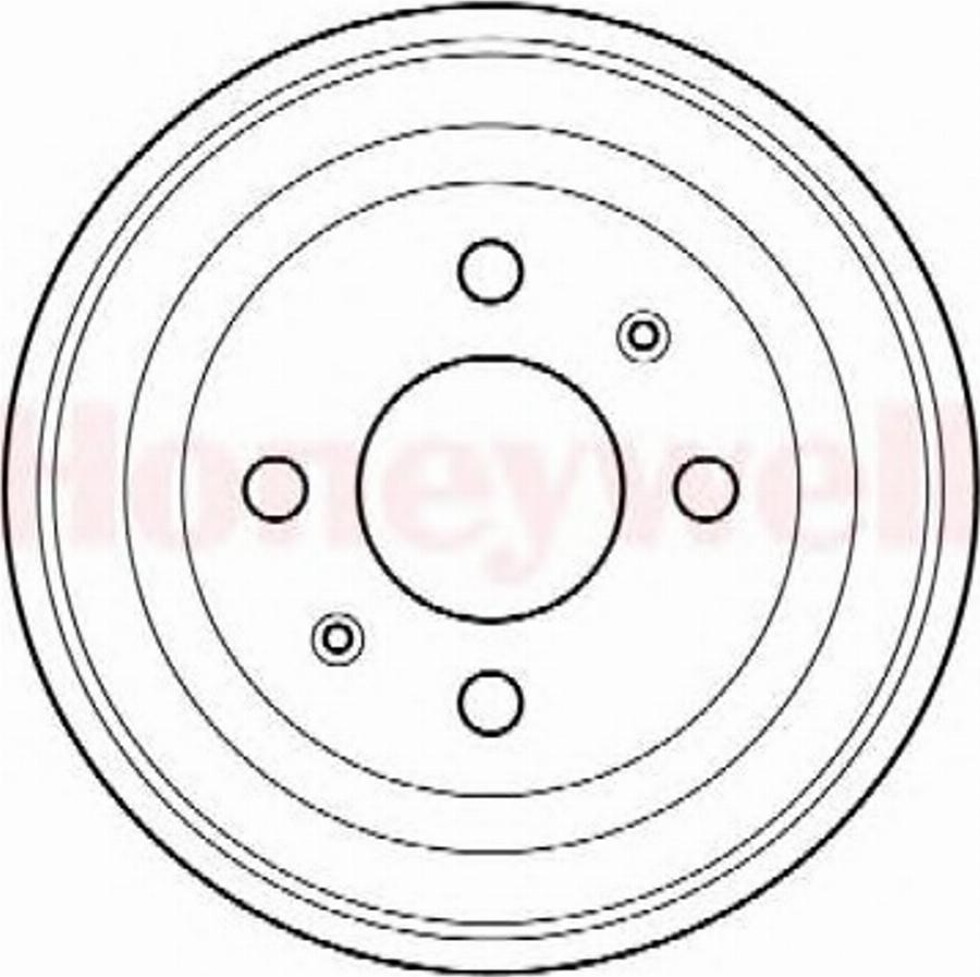 BENDIX 329000 B - Tamburo freno www.autoricambit.com