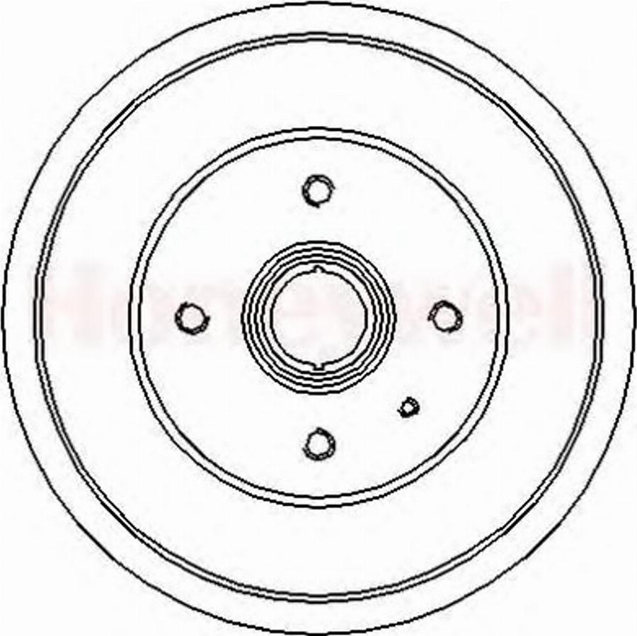 BENDIX 329023B - Tamburo freno www.autoricambit.com