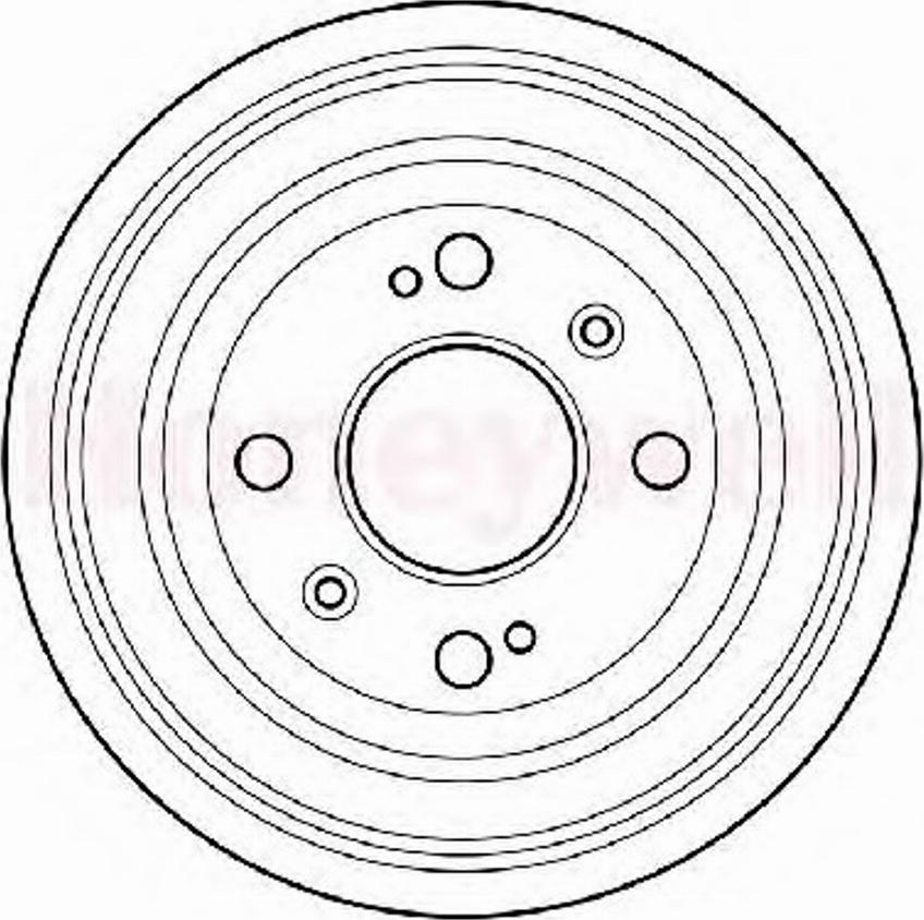 BENDIX 329071 B - Tamburo freno www.autoricambit.com