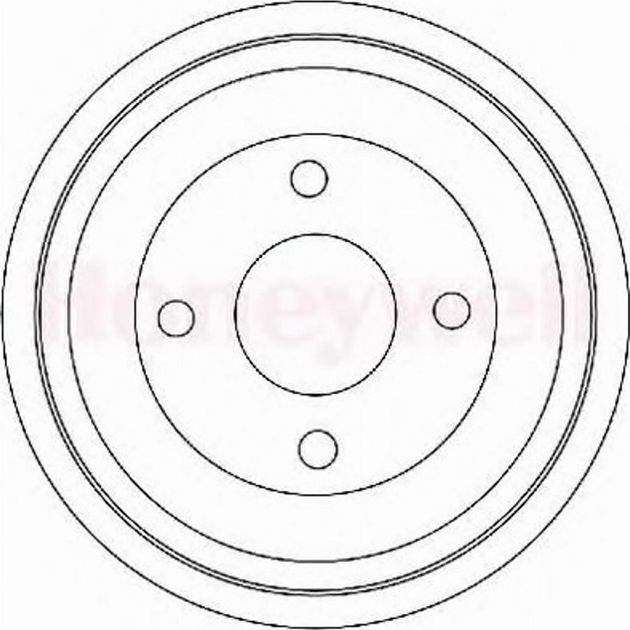 BENDIX 329198 B - Tamburo freno www.autoricambit.com