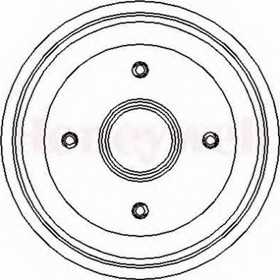 BENDIX 329119 B - Tamburo freno www.autoricambit.com