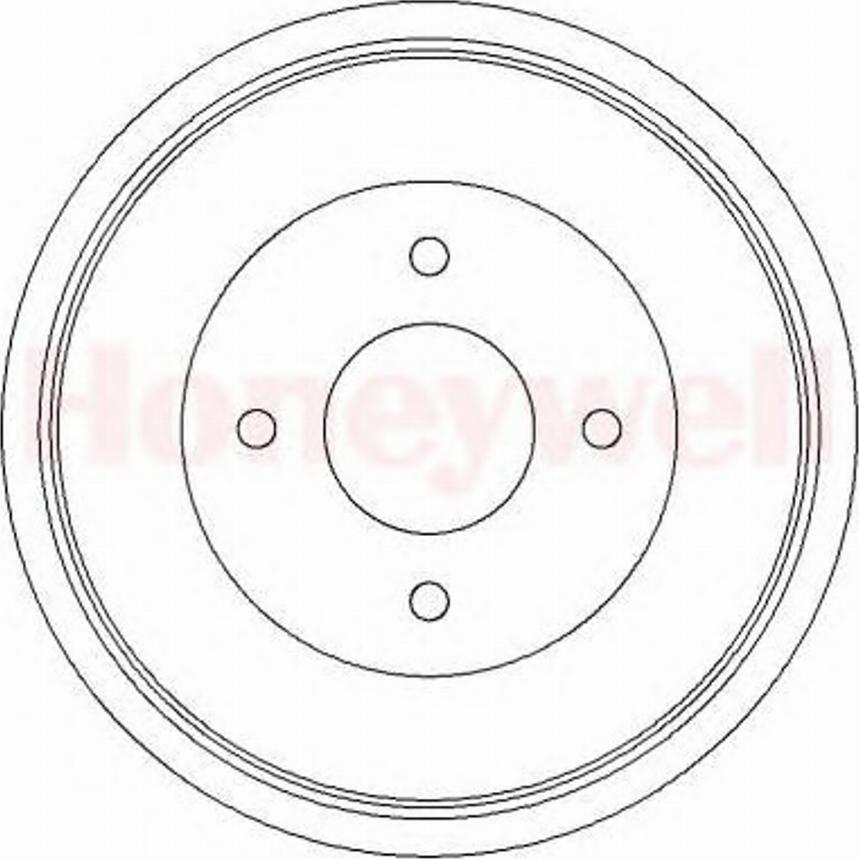 BENDIX 329299 B - Tamburo freno www.autoricambit.com