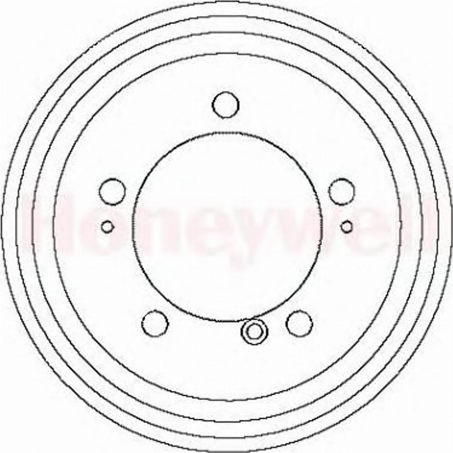 BENDIX 329244 B - Tamburo freno www.autoricambit.com