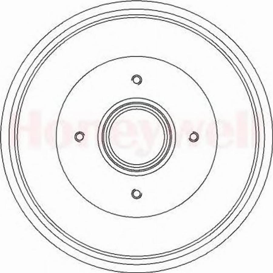 BENDIX 329731 B - Tamburo freno www.autoricambit.com