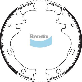 BENDIX BS1584 - Kit freno, freni a tamburo www.autoricambit.com