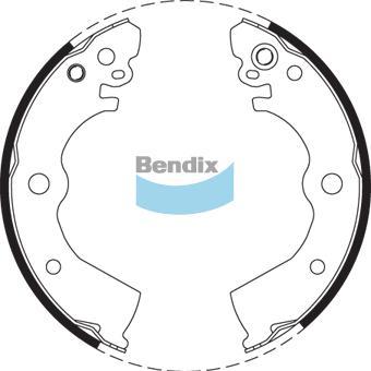 BENDIX BS1697 - Kit freno, freni a tamburo www.autoricambit.com