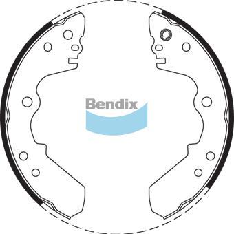 BENDIX BS1662 - Kit freno, freni a tamburo www.autoricambit.com