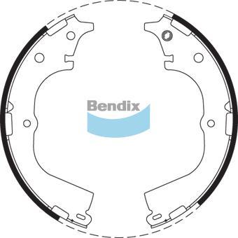 BENDIX BS1678 - Kit freno, freni a tamburo www.autoricambit.com