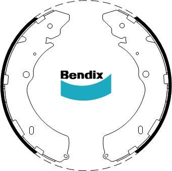 BENDIX BS1793 - Kit freno, freni a tamburo www.autoricambit.com