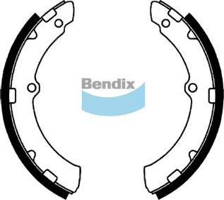 BENDIX BS1746 - Kit freno, freni a tamburo www.autoricambit.com