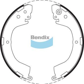 BENDIX BS1759 - Kit freno, freni a tamburo www.autoricambit.com